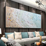 River Contour 03 — Sculptural Textured Wall Art