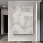 Misted Axis 02 — Textured Wabi-Sabi Wall Art