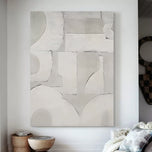 Misted Axis 02 — Textured Wabi-Sabi Wall Art