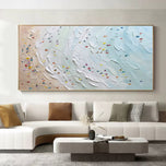 River Contour 03 — Sculptural Textured Wall Art