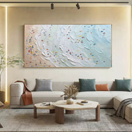 River Contour 03 — Sculptural Textured Wall Art