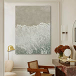 Hushed Study — Textured Wabi-Sabi Wall Art