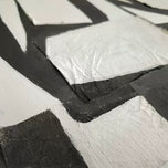 Airy Current — Black & White Abstract Set of 3 Wall Art