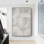 Misted Axis 02 — Textured Wabi-Sabi Wall Art