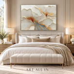 Oat Drift 02 — Sculptural Textured Wall Art