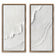 Cobalt Terrain 02 — Panoramic Textured Wall Art Set