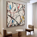Veiled Valley Textured Abstract Painting — ART ALL IN AA-9009