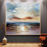 Silent Trace Contemporary Landscape Painting — ART ALL IN AA-9010