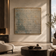 Lunar Contour — Textured Wabi-Sabi Wall Art