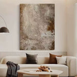 Wabi-Sabi Rustic Textured Abstract Art