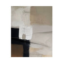 Warm Neutral Color Block Abstract Art