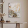 Ethereal Neutral Abstract Painting | Soft Cream, Beige & Olive Fluid Art on Canvas | Tranquil Organic Modern Decor - Custom Frame Options