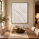 Pale Tide — Sculptural Textured Wall Art