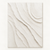 Pale Tide — Sculptural Textured Wall Art