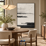 Monochrome Relief 02 — Sculptural Geometric Wall Art