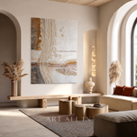Organic Vista 02 — Modern Bohemian Wall Art
