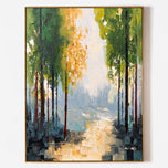 Alpine Aura — Color Abstract Wall Art