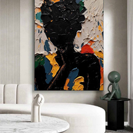Layered Fragment — Color Abstract Wall Art