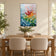 Petal Current — Floral Abstract Painting | AA-9263