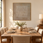Washed Archive — Textured Square Wall Art | AA-9271