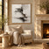 Stone Dialogue — Monochrome Wabi-Sabi Landscape Art