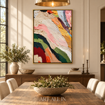 Alabaster Fields — Color Abstract Wall Art