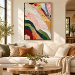 Alabaster Fields — Color Abstract Wall Art
