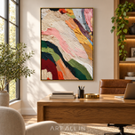 Alabaster Fields — Color Abstract Wall Art