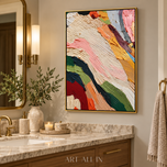 Alabaster Fields — Color Abstract Wall Art