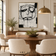 Misted Shore — Black and White Abstract Wall Art
