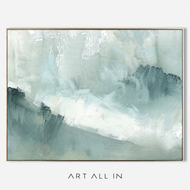 Urban Contour 02 — Textured Wabi-Sabi Wall Art