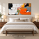 Veiled Surface — Color Abstract Wall Art