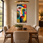 Alabaster Relief 02 — Contemporary Pop Art