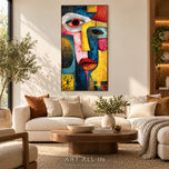 Alabaster Relief 02 — Contemporary Pop Art