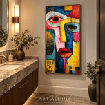 Alabaster Relief 02 — Contemporary Pop Art