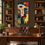 Alabaster Relief 02 — Contemporary Pop Art