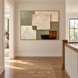 Urban Light — Textured Wabi-Sabi Wall Art