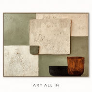 Urban Light — Textured Wabi-Sabi Wall Art