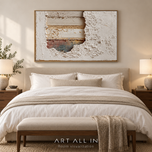 Concrete Orbit — Sculptural Textured Wall Art