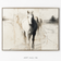 Nomad Movement — White Horse Wall Art