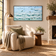Seafoam Leisure — Blue Ocean Textured Wall Art