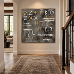 Charcoal Glyphs — AA-9032