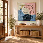 Organic Drift 02 — Abstract Wall Art | AA-9037