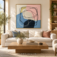 Organic Drift 02 — Abstract Wall Art | AA-9037