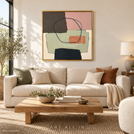 Porcelain Fragment — Abstract Wall Art | AA-9038