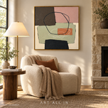 Porcelain Fragment — Abstract Wall Art | AA-9038