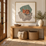 Sage Assemblage — Abstract Wall Art | AA-9039