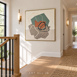 Sage Assemblage — Abstract Wall Art | AA-9039