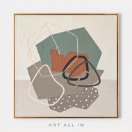 Sage Assemblage — Abstract Wall Art | AA-9039