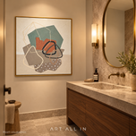 Sage Assemblage — Abstract Wall Art | AA-9039